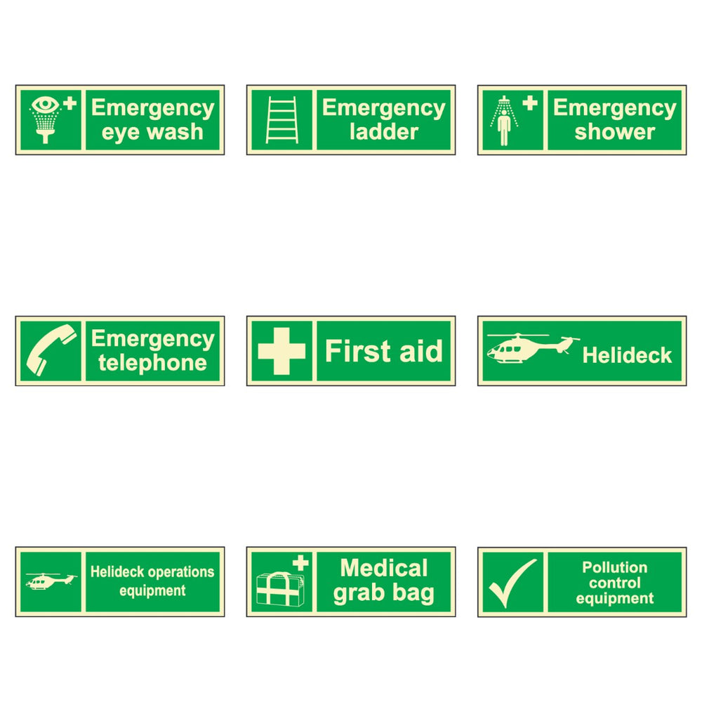 Safe Condition Signs with Text – sample signs | Craftmark marine safety signs