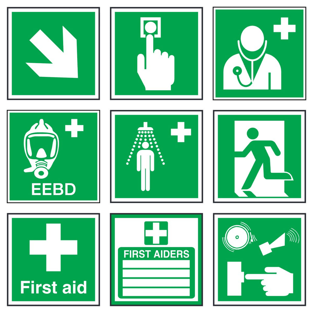 Safe Condition Symbol Signs – sample signs | Craftmark marine safety signs