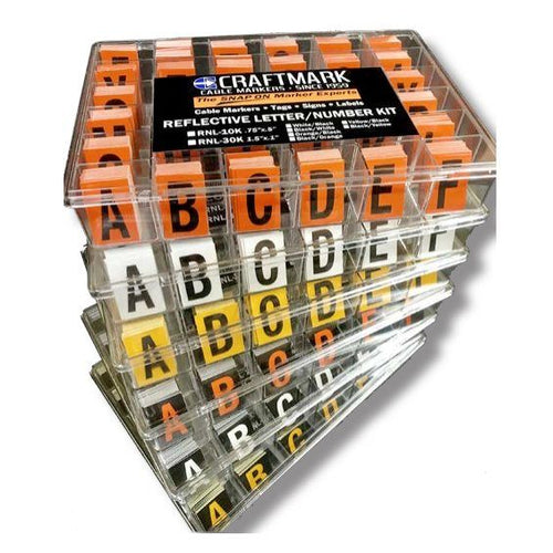 Reflective Number & Letter Kits