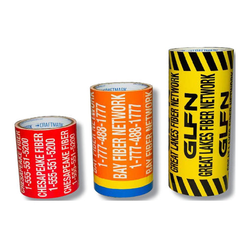 RollMark™ HP Self-Stick Fiber Optic Cable Markers