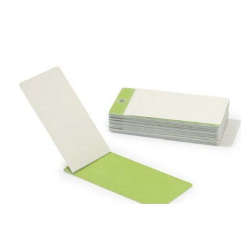 Blank Write-On Self-Laminating Tags