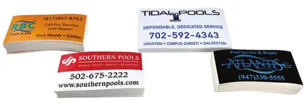 Custom Pool Service Decals