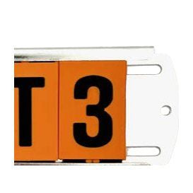 Molded PP Horizontal Pole Tag Characters