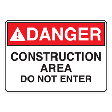 CONSTRUCTION AREA DO NOT ENTER (18559)