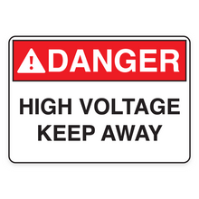 HIGH VOLTAGE KEEP AWAY (18585)