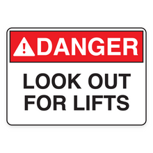 LOOK OUT FOR LIFTS (18590)