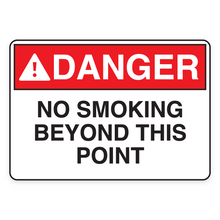 NO SMOKING BEYOND THIS POINT (18594)