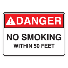 NO SMOKING WITHIN 50 FEET (18595)