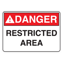 RESTRICTED AREA (18601)