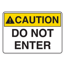 DO NOT ENTER (18615)