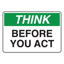 BEFORE YOU ACT (18648)