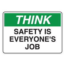 SAFETY IS EVERYONE'S JOB (18655)
