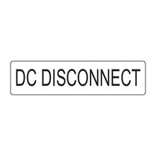 PVSL-33 DC Disconnect (white) – 1” x 4”