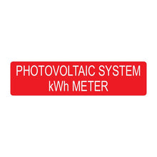 PVSL-37 Photovoltaic System kWh Meter – 1” x 4”