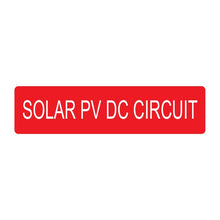 PVSL-38 Solar PV DC Circuit – 1” x 4”