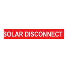 PVSL-5 Solar Disconnect – 1” x 6.5”