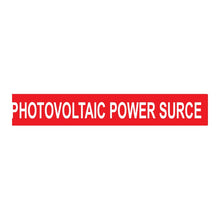 PVSL-8 Photovoltaic Power Source (bold) – 1” x 6.5”