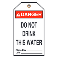 DO NOT DRINK THIS WATER (16401)