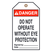 DO NOT OPERATE WITHOUT EYE PROTECTION (16414)