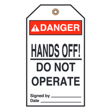 HANDS OFF! DO NOT OPERATE (16434)