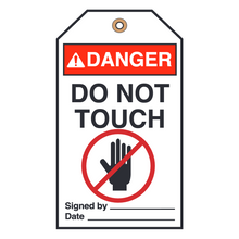 DO NOT TOUCH – WITH SYMBOL (16452)