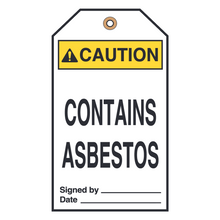 CONTAINS ASBESTOS (16461)