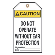 DO NOT OPERATE WITHOUT EAR PROTECTION (16473)