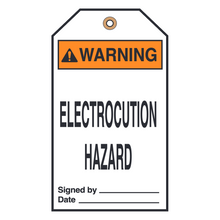 ELECTROCUTION HAZARD (16483)