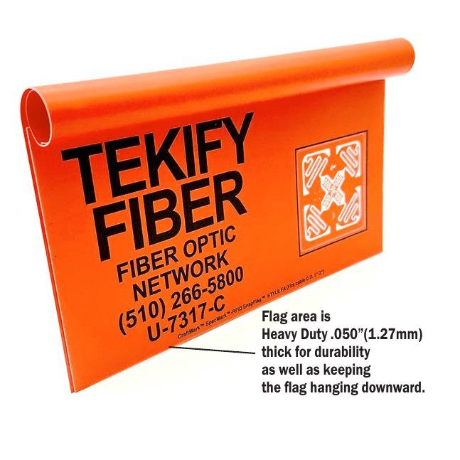 SpecMark™ RFID Ultra-SnapFlag™ Cable Markers