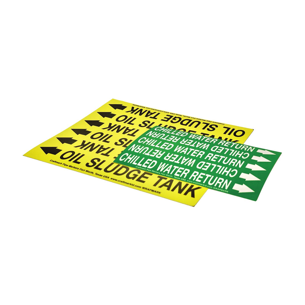 WrapMark Wrap-Around Pipe Markers