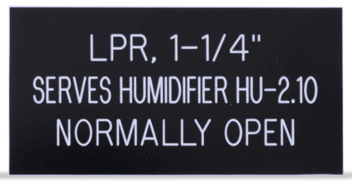 Plastic Engraved Nameplates & Signs